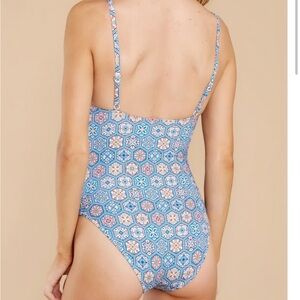 Solid & Striped Taylor Patchwork Swimsuit